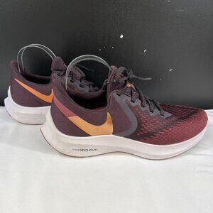 Nike Zoom Winflo Womens Burgundy Running Sneakers Size 10 SKU 6469